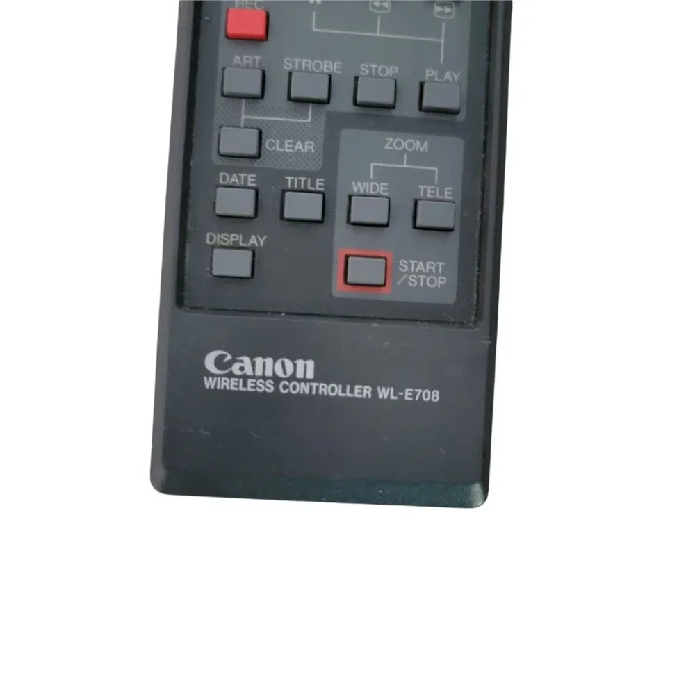 Genuine Canon Wireless Controller Remote Control WL-E708 Tested and Works